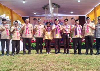2.407 Peserta Meriahkan Jambore Cabang Pramuka Banggai Laut, Usung Tema Kearifan Lokal