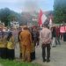 Ratusan Masyarakat Nuhon Banggai Turun Kejalan Gelar Aksi Tolak Segala Bentuk Aktivitas Pertambangan
