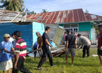 Puting Beliung Terjang 7 Bangunan di Bunta, Banggai, Polisi Minta Warga Waspada