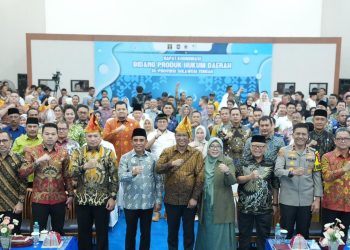 Menkumham RI dan Gubernur Sulteng Sinergi Percepat Regulasi Daerah