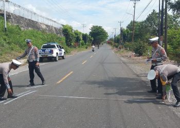 Kecelakaan Maut di Luwuk Selatan: Motor vs Mobil Renggut Nyawa Balita, Polisi Turun ke TKP