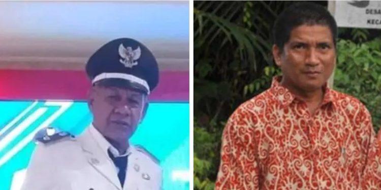 Kades Balaang, Khairullah sandentina - Kades Pakowa bunta, Joko Silama. (Dok.ist)