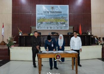 Pemda-DPRD Banggai Teken Nota Kesepakatan KUA-PPAS 2026