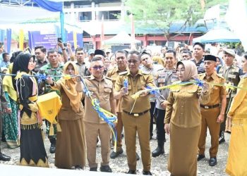 Gubernur Anwar Hafid Resmikan Gedung Baru SMKN 1 Luwuk