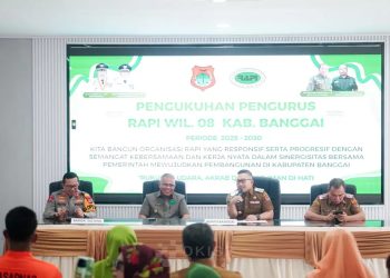 Perkuat Sinergi Informasi, Bupati Banggai Kukuhkan Pengurus RAPI Wilayah 08 Kabupaten Banggai