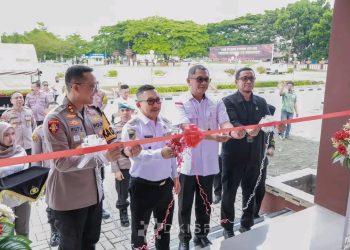 Bupati Amirudin Resmikan Gedung SPKT Polres Banggai