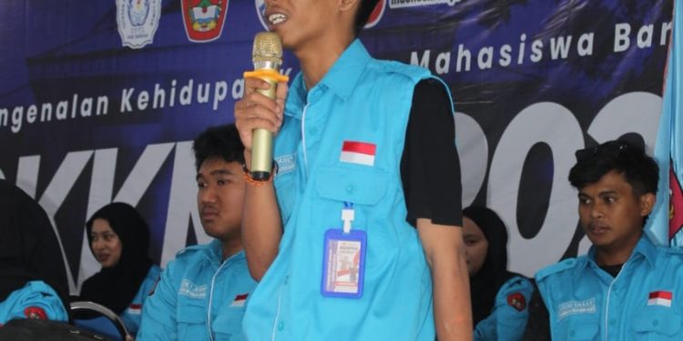 Sandi Mentri Advokasi dan Kajian Strategis BEM Universitas Tompotika. (Dok.Ist)