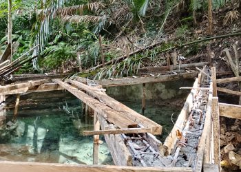 Proyek Pembangunan Bak Air di Desa Tobelombang Nuhon Diduga Mangkrak