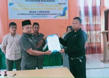Musdesus Desa Timbong Tetapkan KPM BLT-DD dan Bahas APBDes 2026