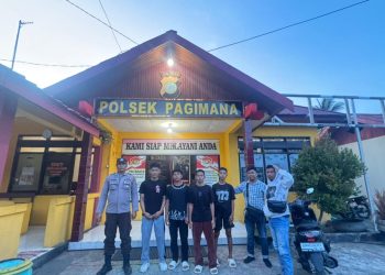 Respon Cepat, Unit Reskrim Polsek Pagimana Amankan Perkelahian Pelajar di Desa Taloyon