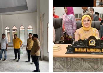 Sinergi Tiga Legislator Golkar: Irwanto Kulap, Maryam, dan Beniyanto Tamoreka Kawal Pembangunan Masjid Jamie Nurul Iman