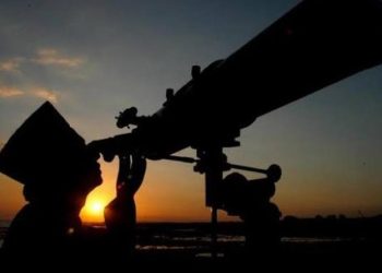 Ilustrasi Pemantauan Rukyatul Hilal