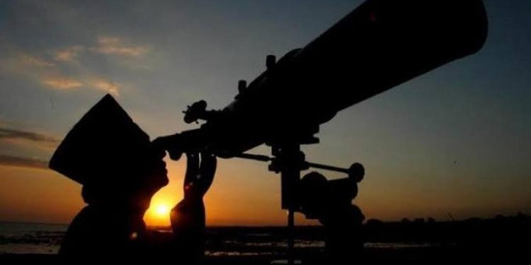 Ilustrasi Pemantauan Rukyatul Hilal