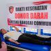 Aksi Kemanusiaan Satintelkam Banggai, Donor Darah untuk Sesama