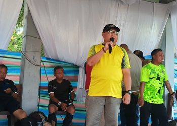 Piala Bupati Banggai di Bunta Sukses, Camat Buhari : Boleh Berpisah Wilayah Kecamatan Tapi Persaudaraan Kita Tetap Utuh
