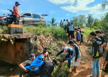 Pria 23 Tahun Tewas di Parit Sawit Toili Jaya