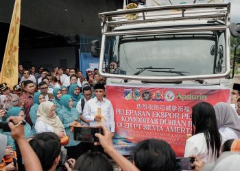 Perkuat Ekonomi Daerah, Gubernur Sulteng Lepas Pengiriman Perdana Durian ke Tiongkok