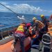Long Boat Mati Mesin di Banggai Laut, 5 Penumpang Selamat Dievakuasi Tim SAR