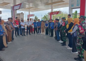 Pastikan Stok BBM Lebaran Aman, Anggota DPR RI Beniyanto Sidak SPBU di Luwuk