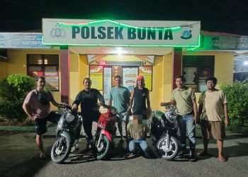 Sinergi Antar Polres, Pelaku Curanmor dari Touna Berhasil Diamankan Polsek Bunta