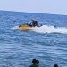 Aksi Jet Ski Panji Tamoreka Pukau Ribuan Wisatawan di Pantai Hek Permai