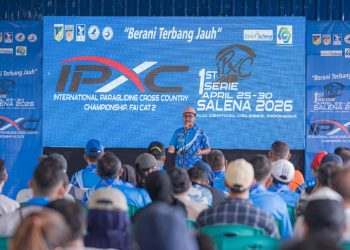 Diikuti Tujuh Negara, KONI Sulteng Perkuat Prestasi Paralayang Lewat IPXC Salena 2026