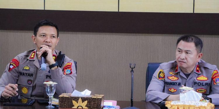 Satu Meja dengan Jajaran, Kapolres Banggai Bedah Hambatan Lapangan Demi Keamanan Wilayah