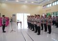 Pesan Kapolres Saat Pimpin Sertijab PJU Polres Banggai