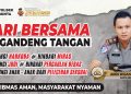 Fokus Jaga Kamtibmas, Polsek Bunta Tegaskan Komitmen Perangi Narkoba dan Perjudian