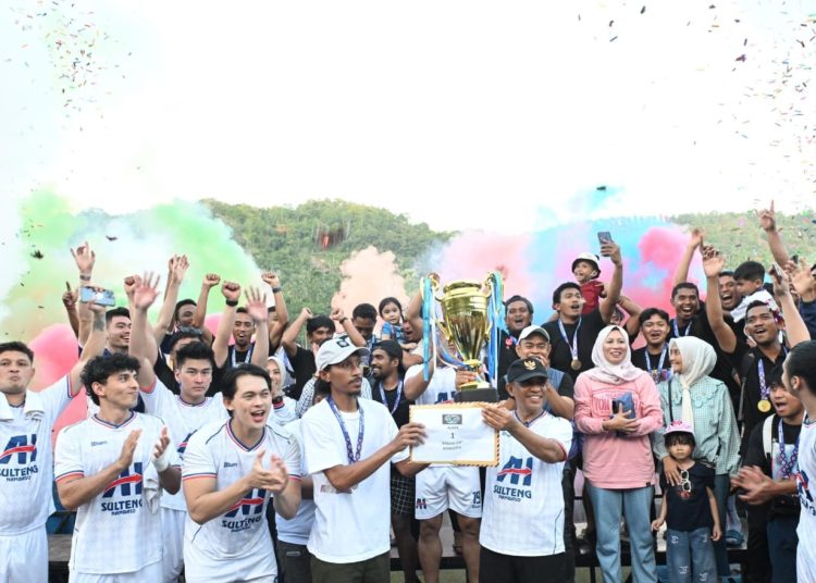 Gubernur Anwar Hafid Resmi Tutup Berani Cup Donggala 2026, Armada RJA Tampil sebagai Juara