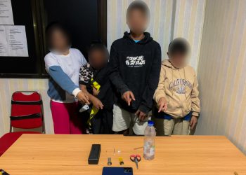 Diduga Hendak Pesta Sabu, Polisi Amankan 3 Emak-emak dan 1 Pria di Bunta