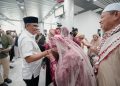Jemaah Haji Sulteng Tiba di Palu, Disambut Haru Gubernur dan Keluarga