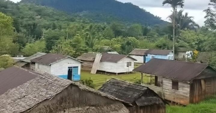 Perkampungan maayarakat adat di Dusun Mumpe, Desa Doda Bunta, Kecamatan Simpang Raya, Kabupaten Banggai. (HO/Kilasbanggai)