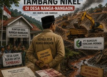 Kades Nanga-Nangaon Diduga Bermain di Balik Operasi Tambang Nikel PT BKP
