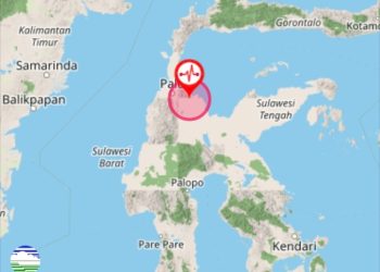 Sesar Aktif Picu Gempa M6,7 di Palu, BMKG Catat 9 Gempa Susulan