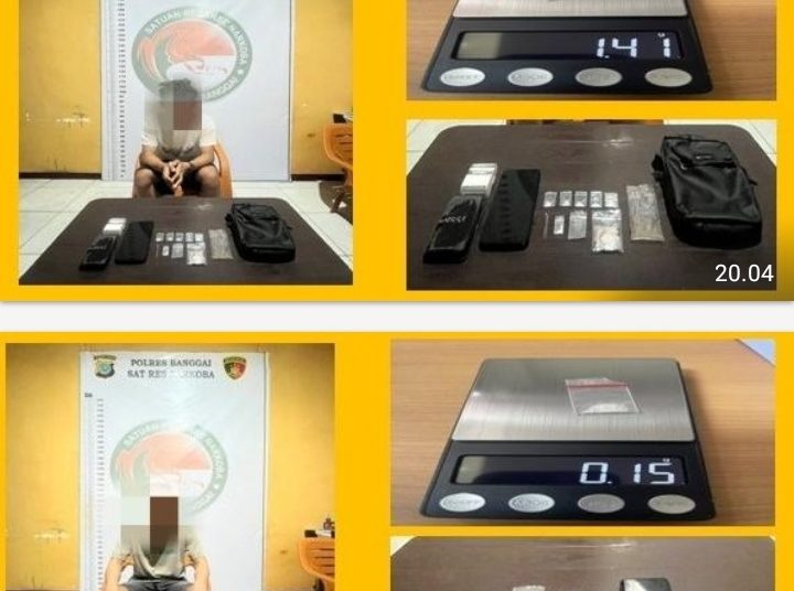 Polisi Gerebek Indekos di Toili, Dua Pengedar Sabu Diciduk