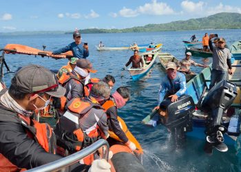 2 Hari Pencarian, Korban Perahu Terbalik di Selat Molobuango Ditemukan