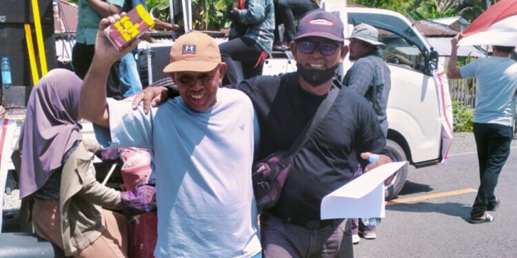 Arifin Latae salah satu pendukung Paslon 03 Sulianti Murad Samsul Bahri mang